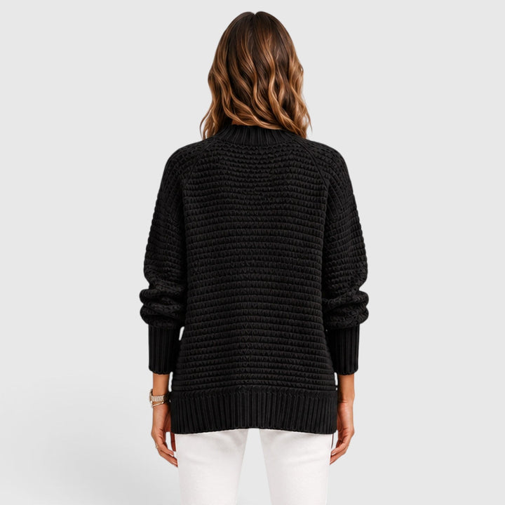 Verity | Relaxed High Neck Jumper Knitwear