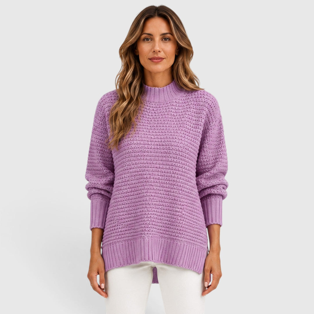 Verity | Relaxed High Neck Jumper Knitwear