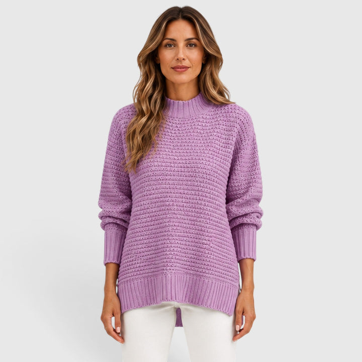 Verity | Relaxed High Neck Jumper Knitwear