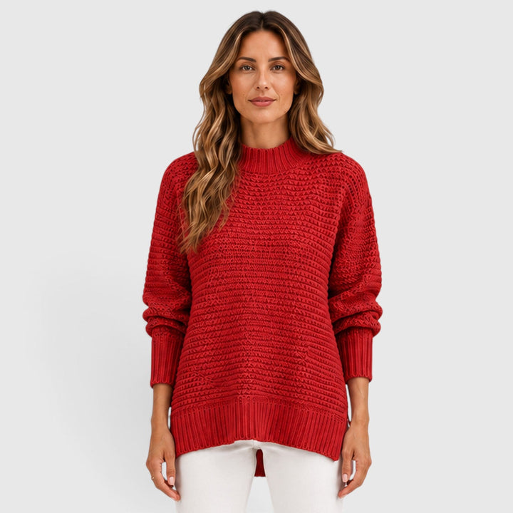 Verity | Relaxed High Neck Jumper Knitwear