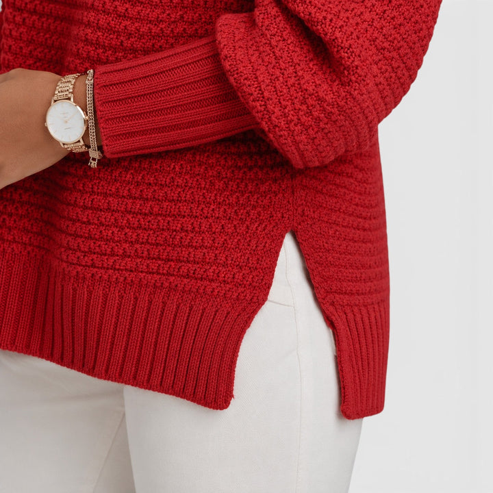 Verity | Relaxed High Neck Jumper Knitwear