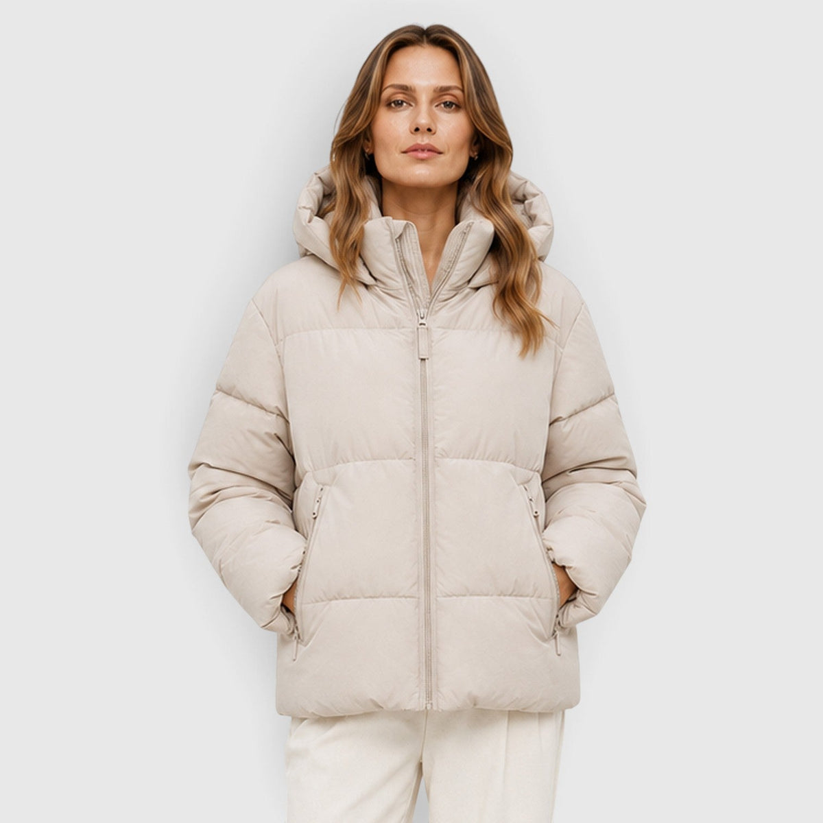 Morna | Effortless Hooded Puffer Jacket