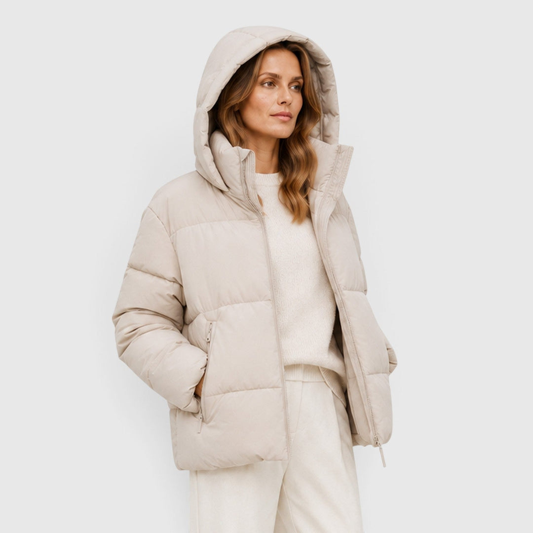 Mason | Cozy Hooded Lightweight Puffer Jacket Women