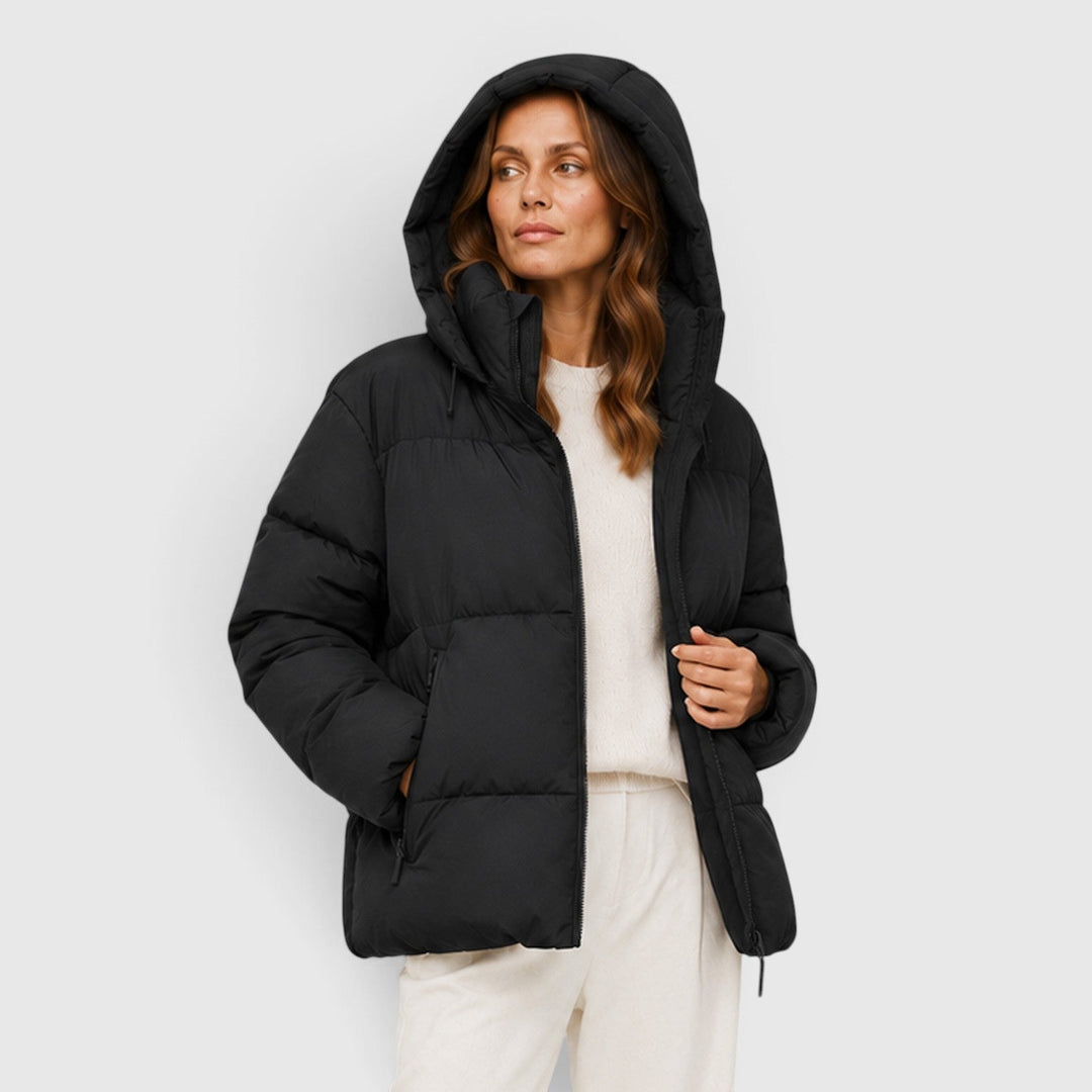 Mason | Cozy Hooded Lightweight Puffer Jacket Women
