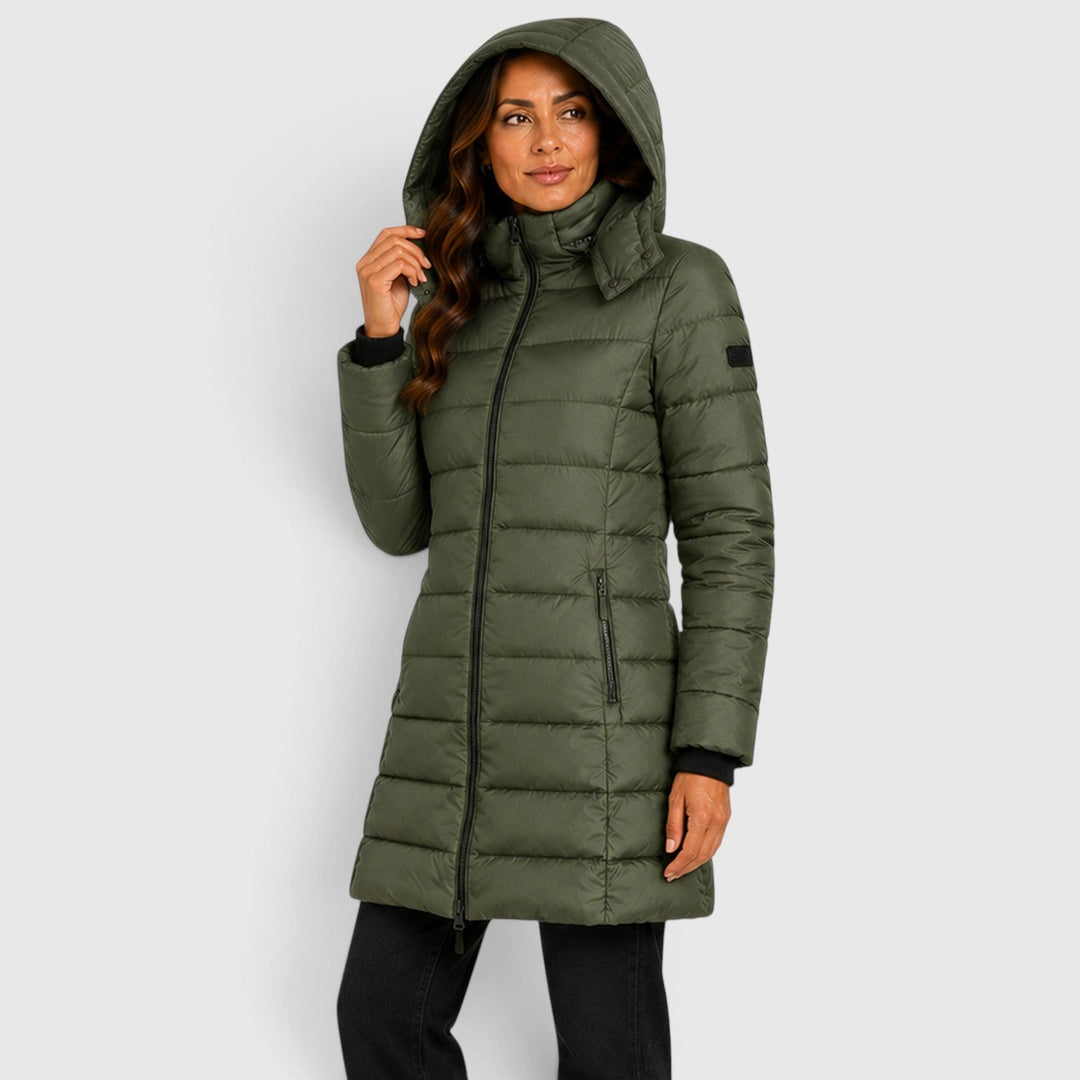 Margery | Warm Hooded Puffer Jacket Winter Coat