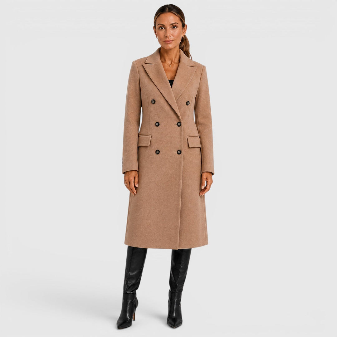 Cordula | Timeless Double-Breasted Wool Coat