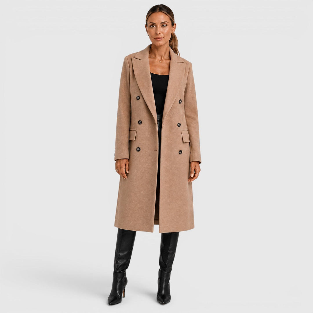 Cordula | Timeless Double-Breasted Wool Coat