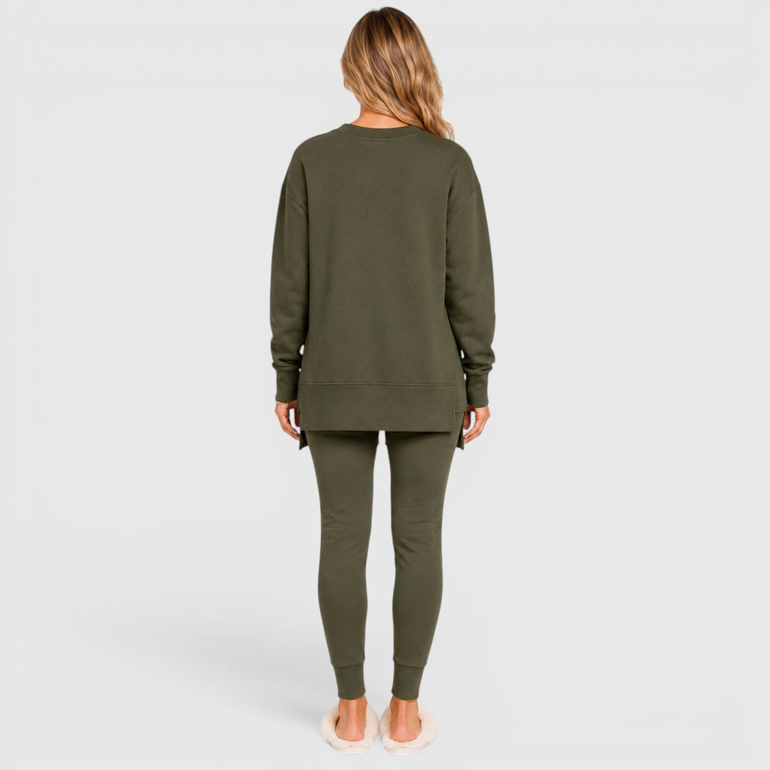 Elowen | Relaxed Long Sleeve Loungewear Set