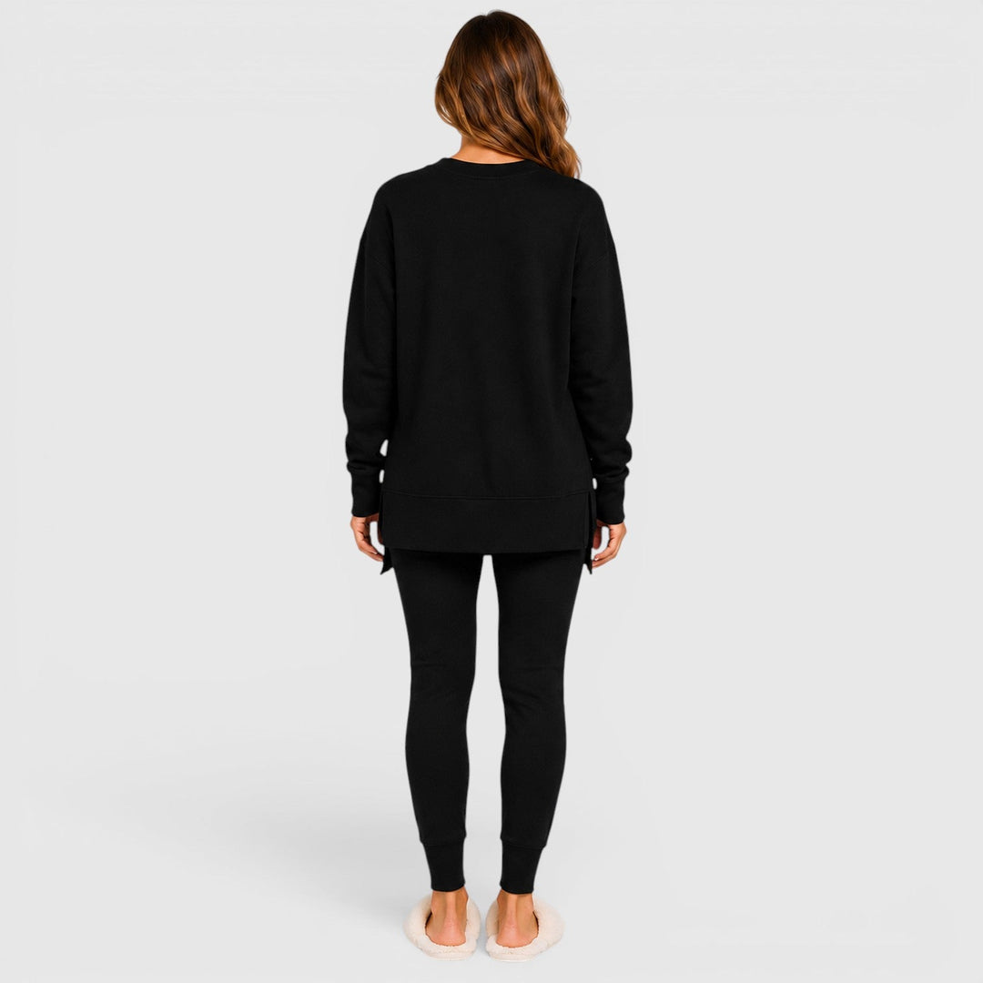 Elowen | Relaxed Long Sleeve Loungewear Set