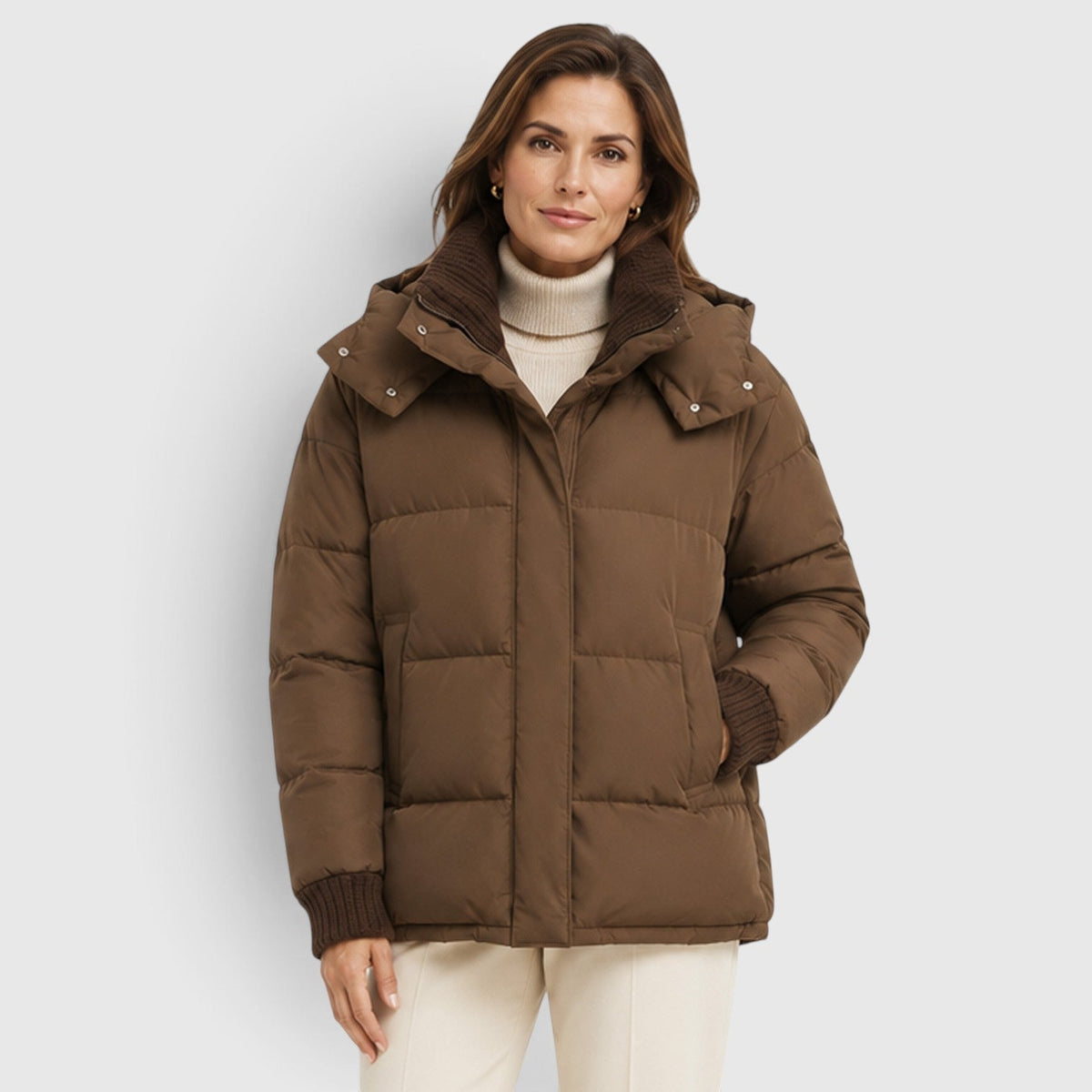 Beatrice | Warm Padded Puffer Winter Coat
