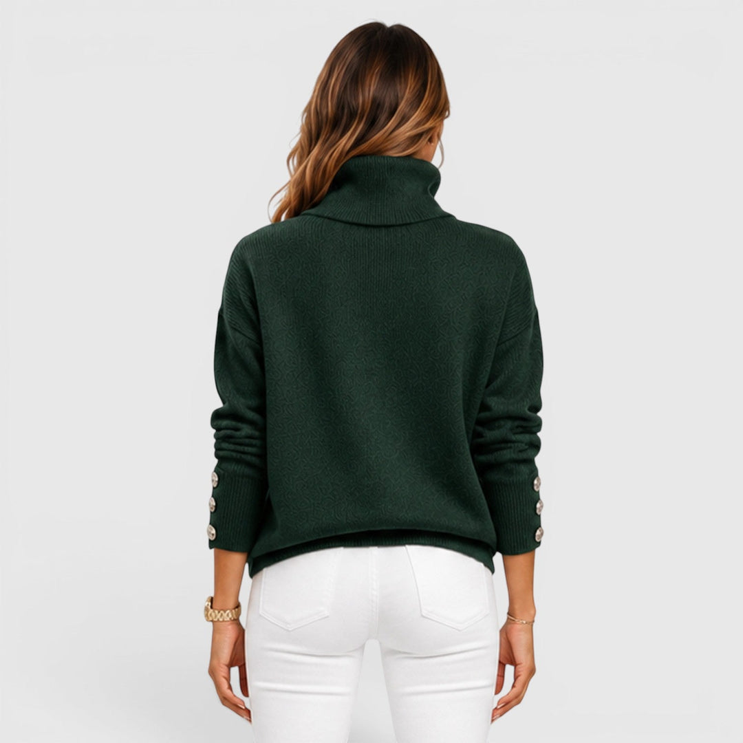 Beverley | Cozy Oversized Roll Neck Jumper Knitwear
