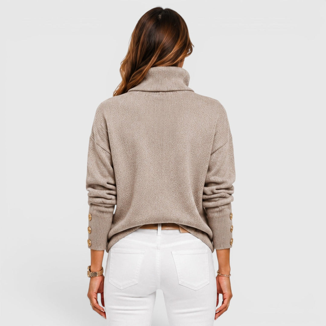 Beverley | Cozy Oversized Roll Neck Jumper Knitwear