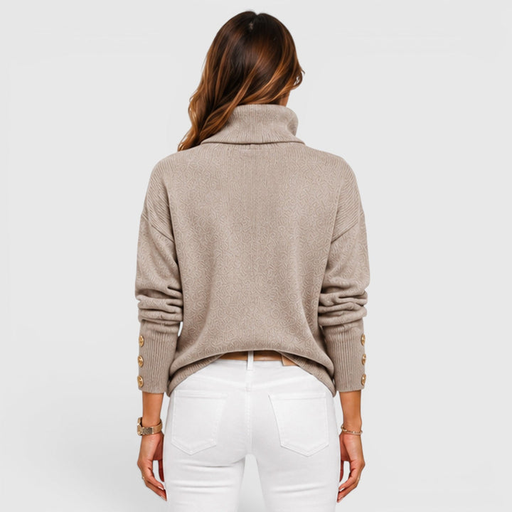 Beverley | Cozy Oversized Roll Neck Jumper Knitwear