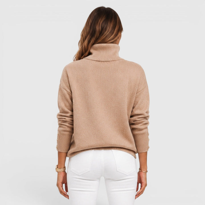 Beverley | Cozy Oversized Roll Neck Jumper Knitwear