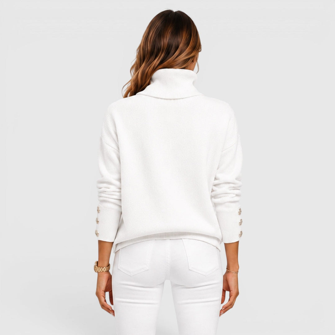 Beverley | Cozy Oversized Roll Neck Jumper Knitwear