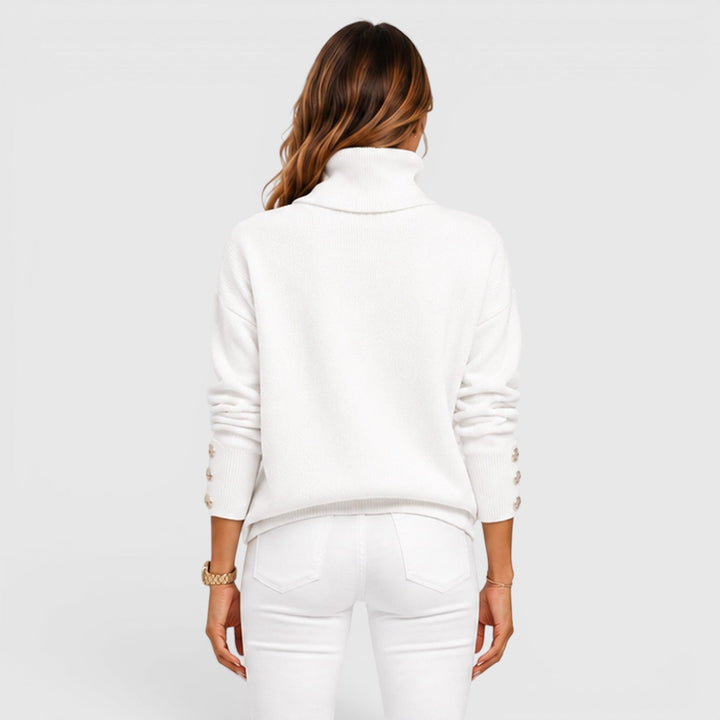 Beverley | Cozy Oversized Roll Neck Jumper Knitwear
