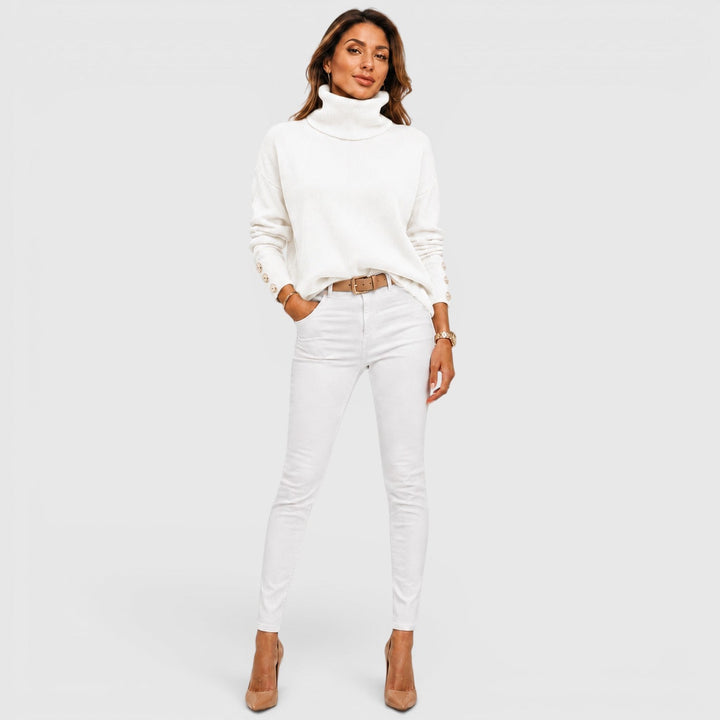 Beverley | Cozy Oversized Roll Neck Jumper Knitwear