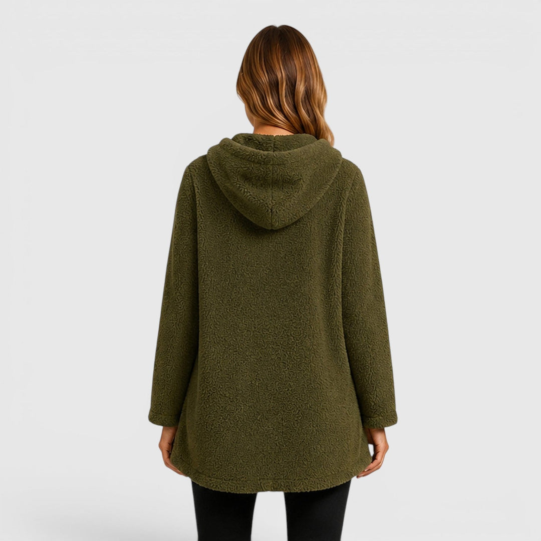 Vivienne | Warm Plush Pullover Hoodie