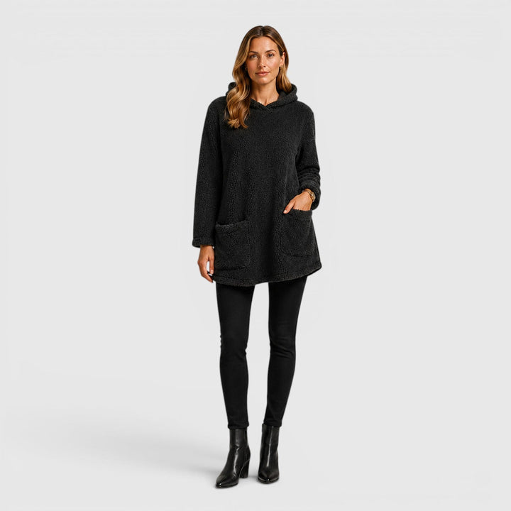 Vivienne | Warm Plush Pullover Hoodie