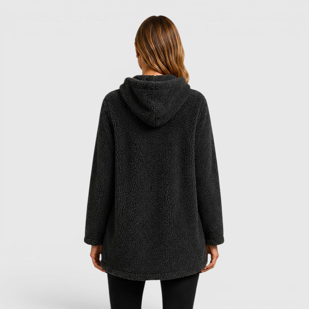 Vivienne | Warm Plush Pullover Hoodie