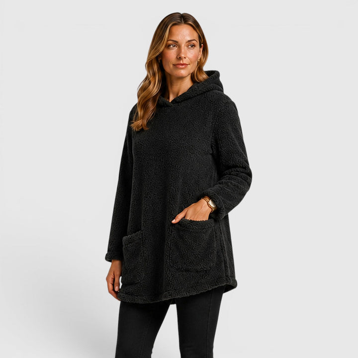 Vivienne | Warm Plush Pullover Hoodie