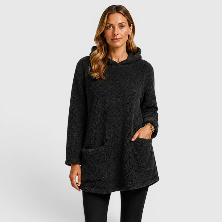 Vivienne | Warm Plush Pullover Hoodie