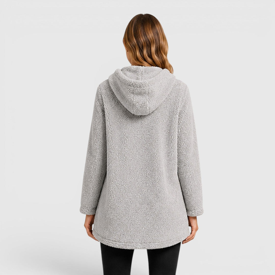 Vivienne | Warm Plush Pullover Hoodie