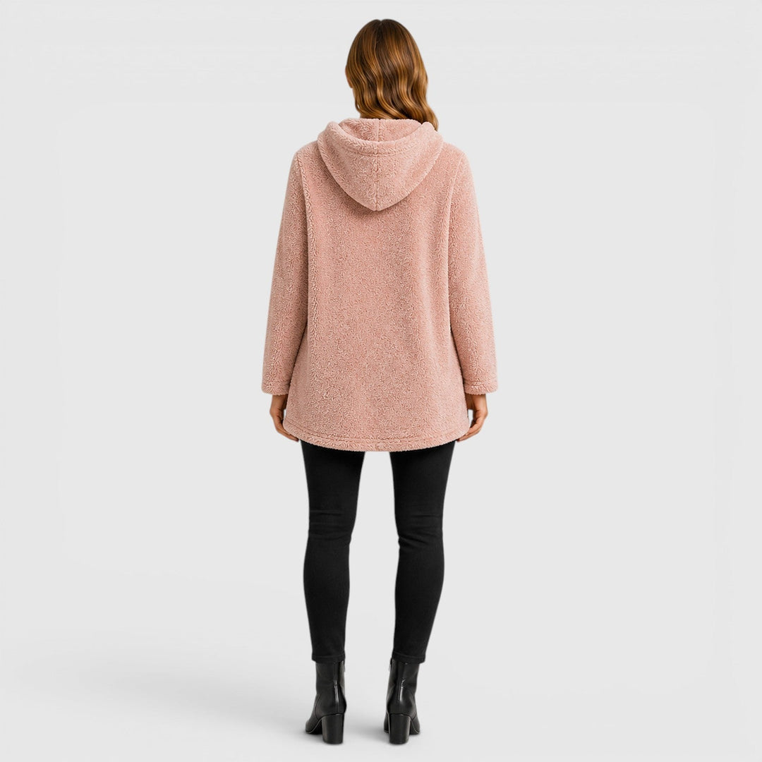 Vivienne | Warm Plush Pullover Hoodie