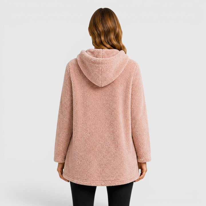 Vivienne | Warm Plush Pullover Hoodie