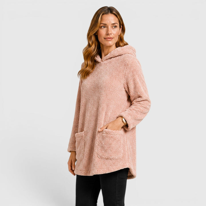 Vivienne | Warm Plush Pullover Hoodie