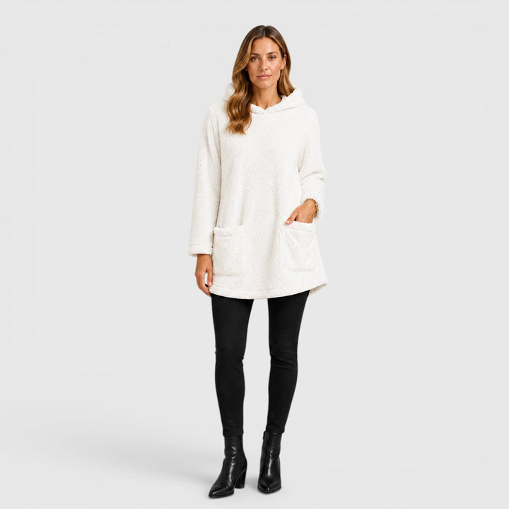 Vivienne | Warm Plush Pullover Hoodie