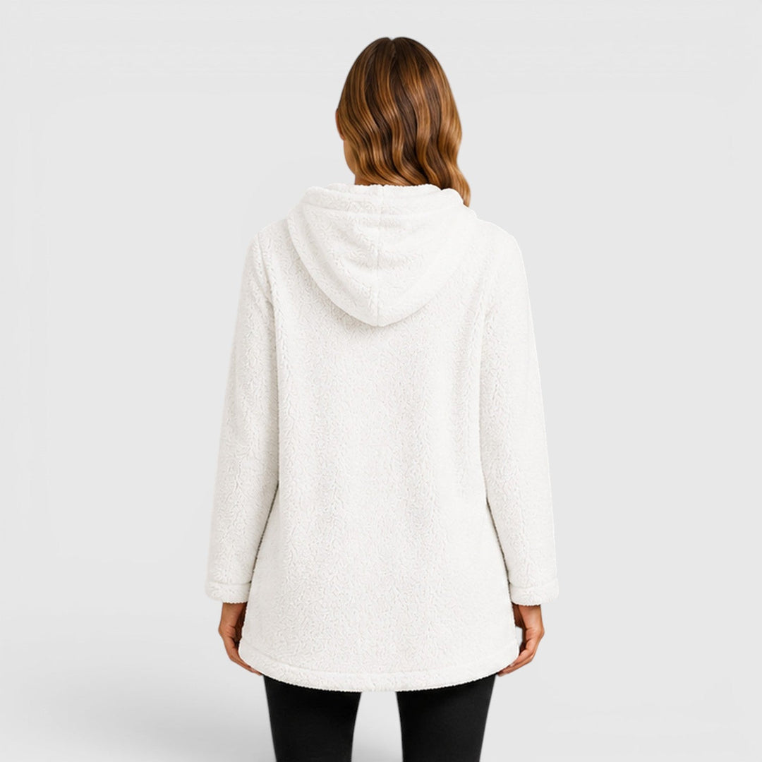 Vivienne | Warm Plush Pullover Hoodie