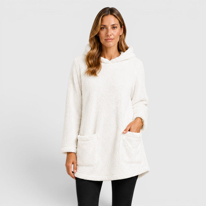 Vivienne | Warm Plush Pullover Hoodie