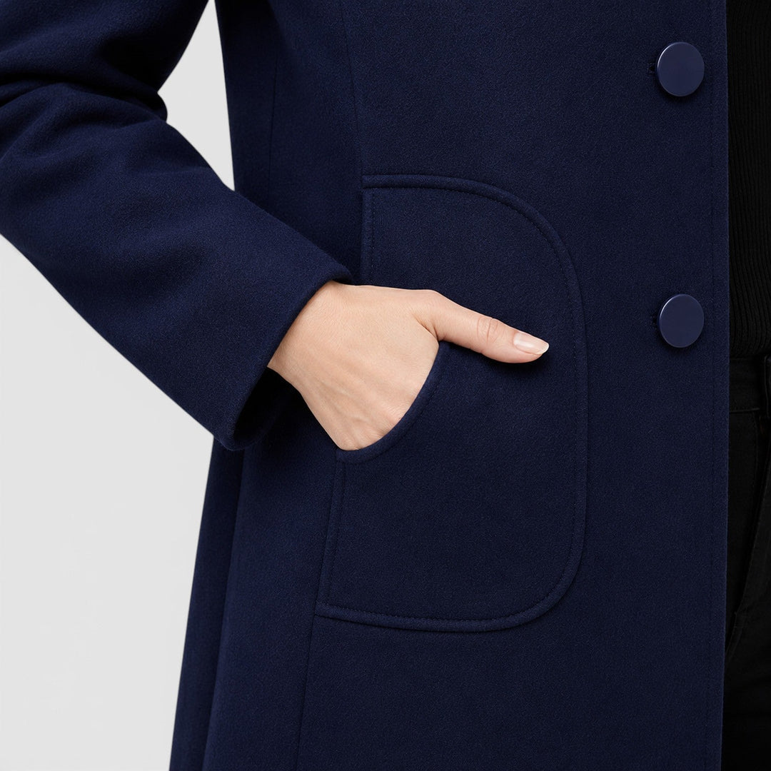 Beatrice | Classic Longline Wool Coat