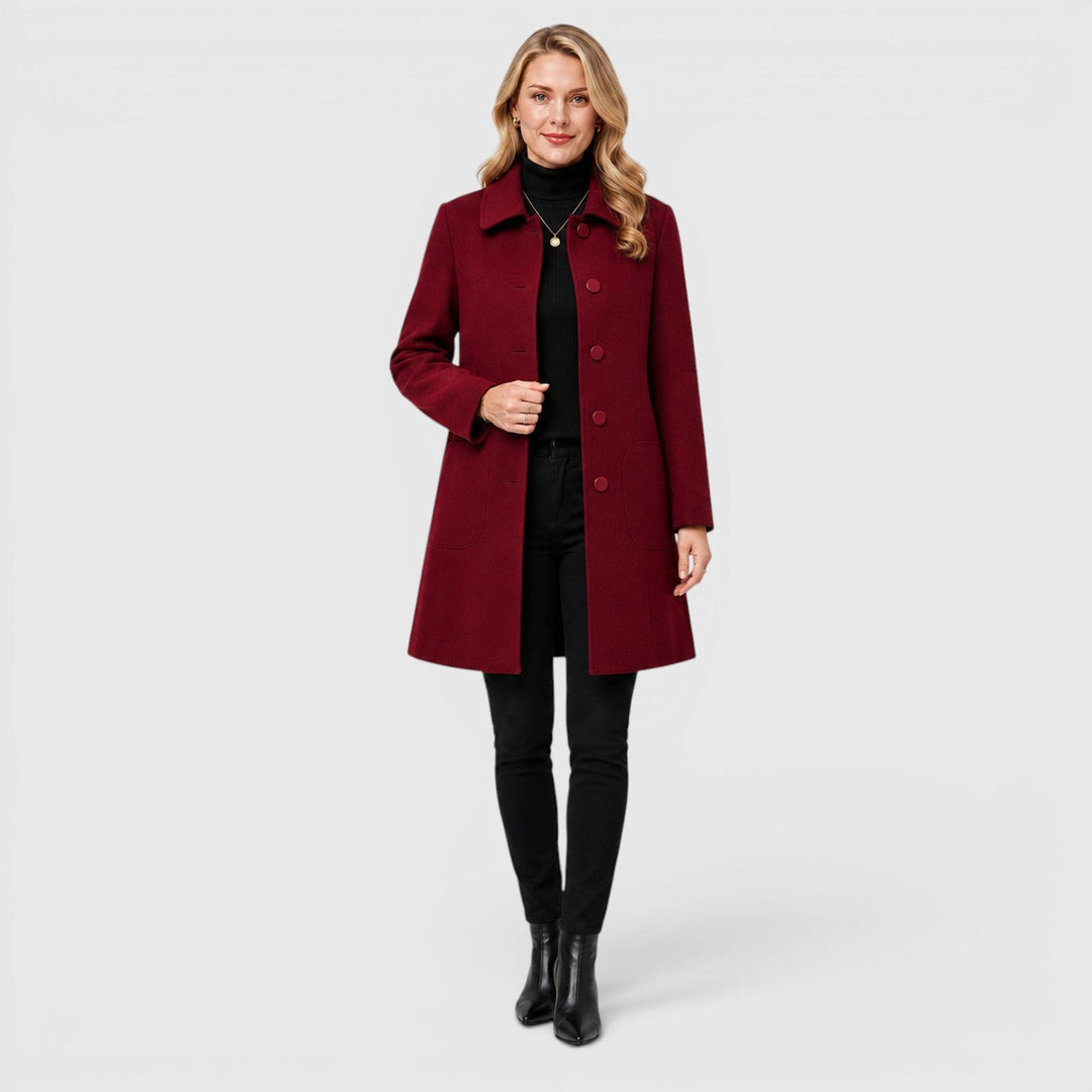 Beatrice | Classic Longline Wool Coat