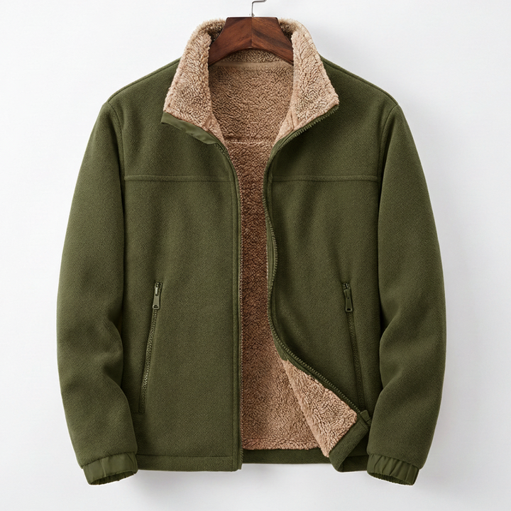 Bruno | Cozy Fleece Jacket, Sherpa Lined for Men's Everyday Wear