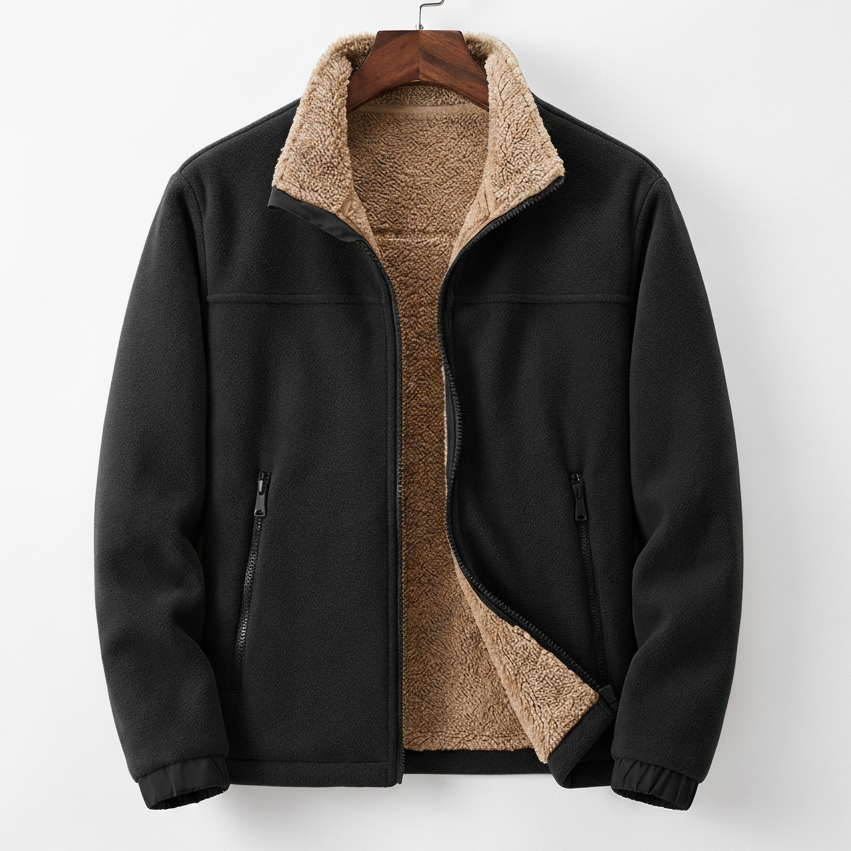 Bruno | Cozy Fleece Jacket, Sherpa Lined for Men's Everyday Wear