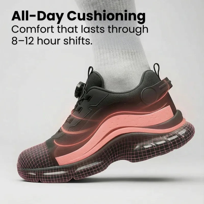 Maximilian | Dependable Steel Toe Safety Trainers for Men