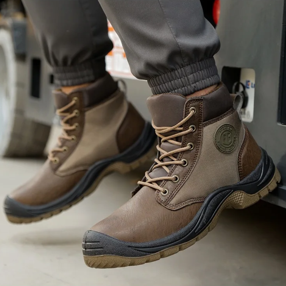 Norbert | Tough Steel Toe Work Boots for Men
