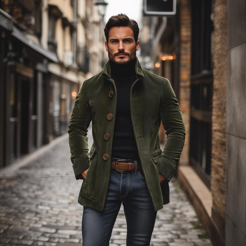 Crispin | Classic Corduroy Coat