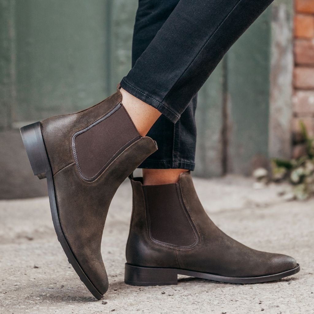 Rosalie | Refined Suede Chelsea Boots