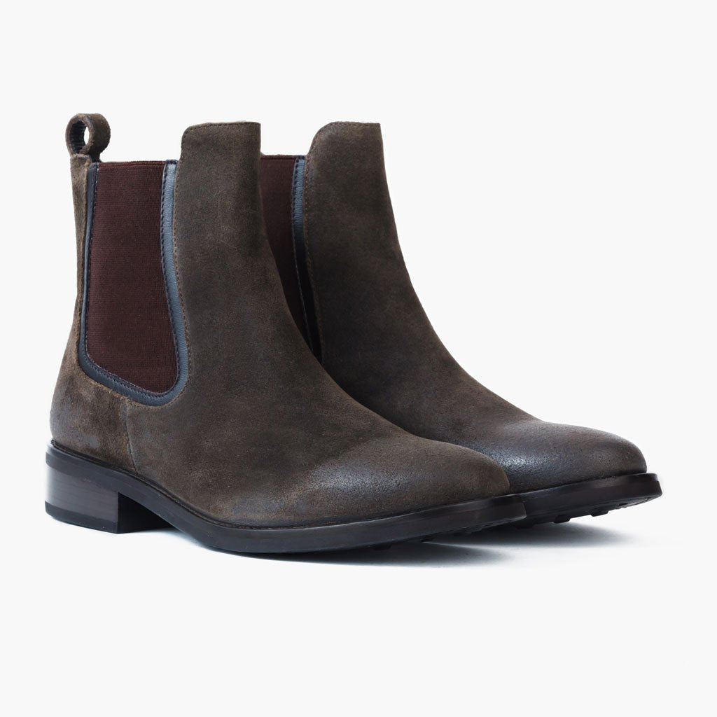 Rosalie | Refined Suede Chelsea Boots