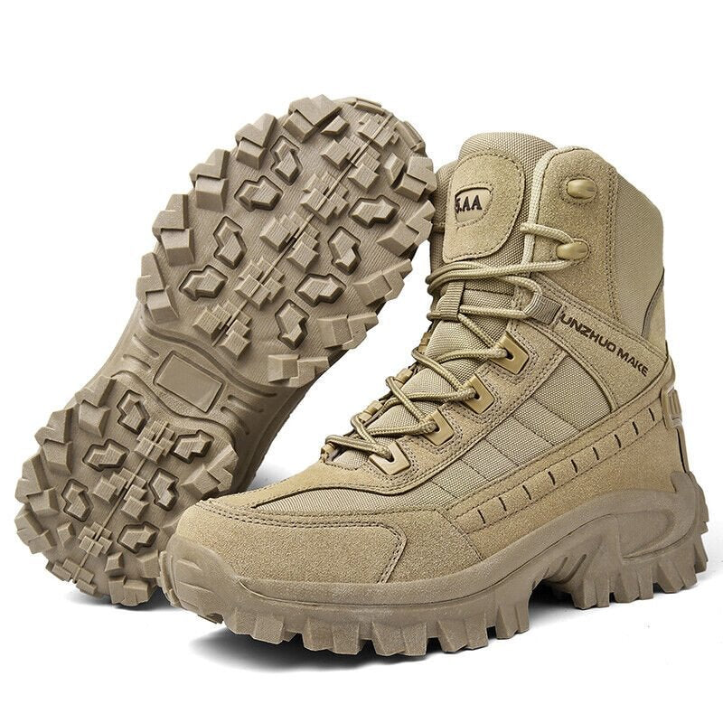 Leon | Durable Waterproof Suede Work Boots for Men