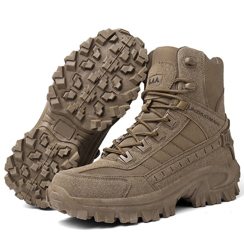 Leon | Durable Waterproof Suede Work Boots for Men
