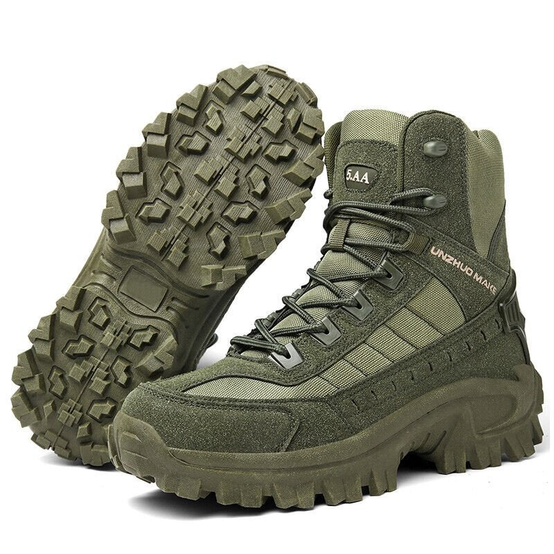 Leon | Durable Waterproof Suede Work Boots for Men