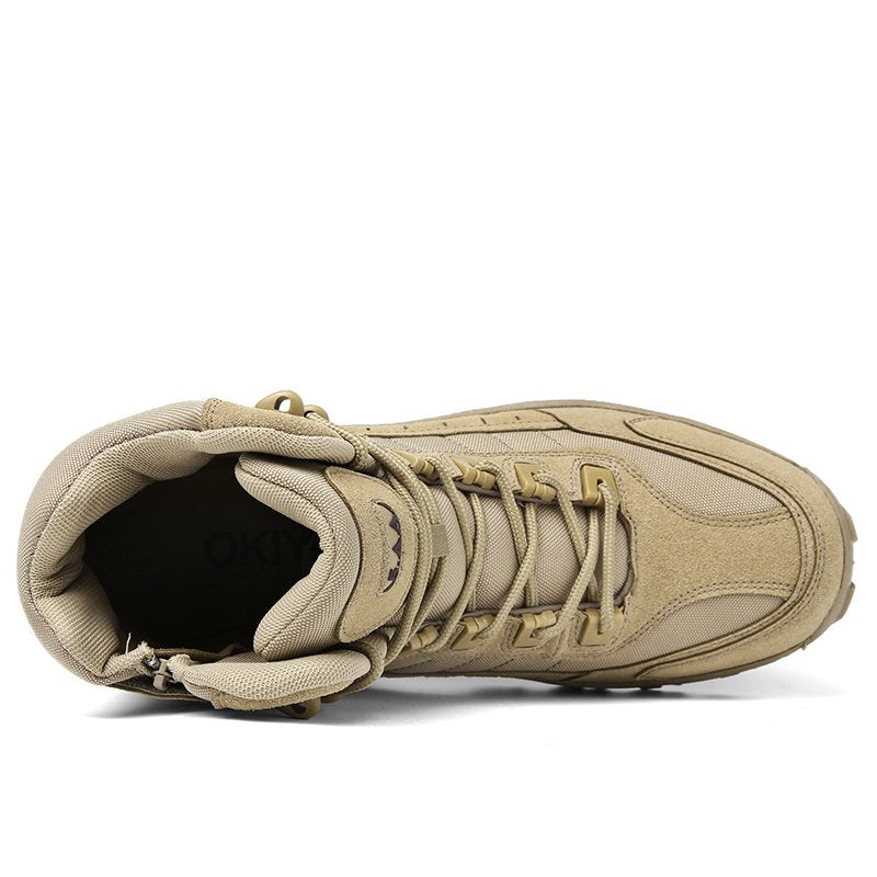 Leon | Durable Waterproof Suede Work Boots for Men
