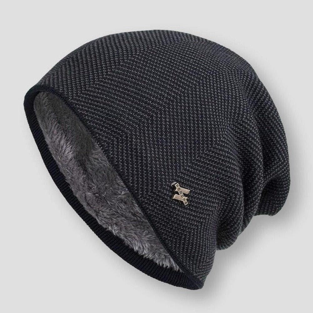 Barnaby | Cozy Mens Slouchy Beanie Hat Soft Lined