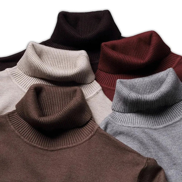 Callan | Sharp Slim-Fit Turtleneck Sweater for Men