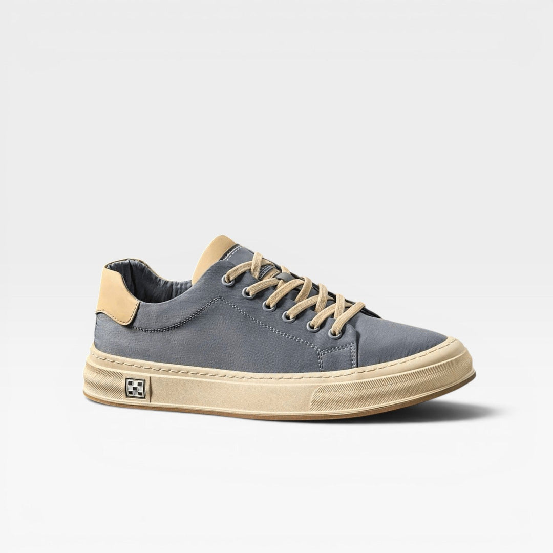 Digby | Smart Canvas Cupsole Trainers Contrast Trim