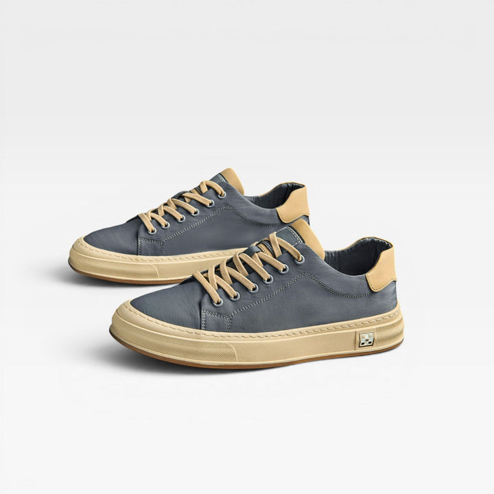 Digby | Smart Canvas Cupsole Trainers Contrast Trim